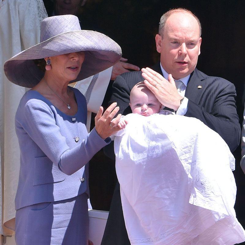 Pamela moldeable de rafia jaspeada azul como la de carolina de mónaco para invitada a boda o para ir a la playa