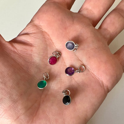 Red Ropadada pendant (silver and gold)