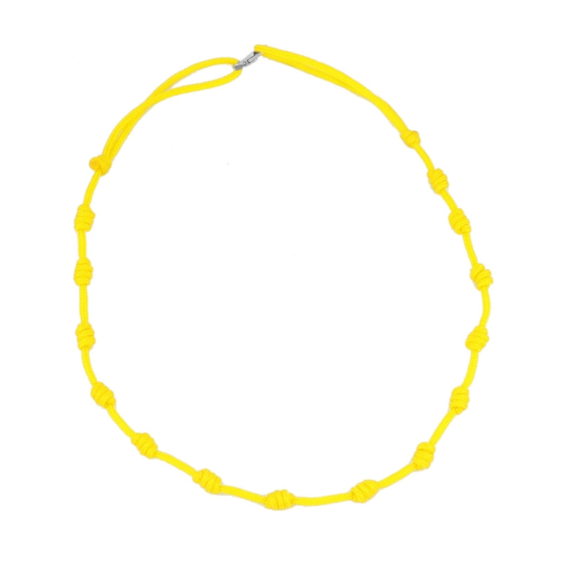 Collar nudos Maxi letra WATERPROOF (12 colores)