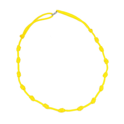 Collar nudos Maxi letra WATERPROOF (12 colores)