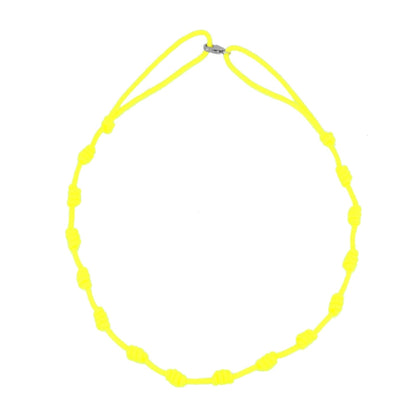 Collar nudos Maxi letra WATERPROOF (12 colores)