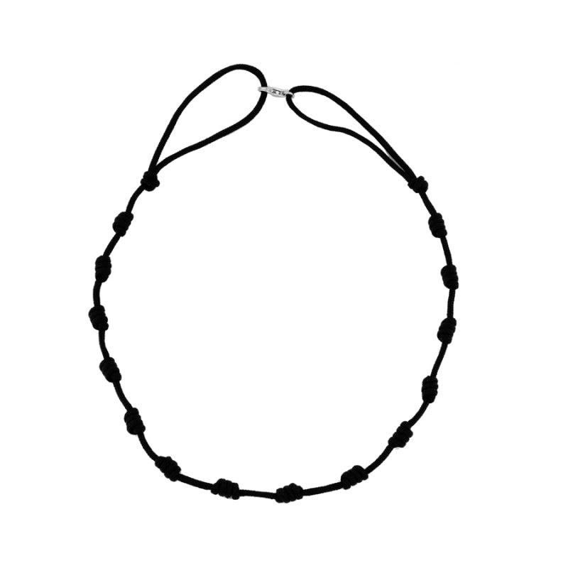 Collar nudos Maxi letra WATERPROOF (12 colores)