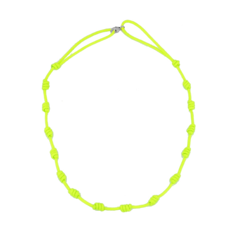 Collar nudos Maxi letra WATERPROOF (12 colores)