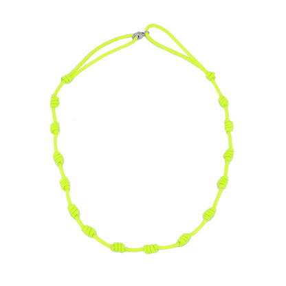 Collar nudos Maxi letra WATERPROOF (12 colores)