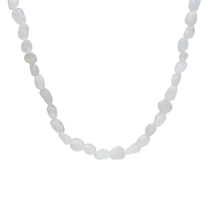 Gargantilla Piedra blanca