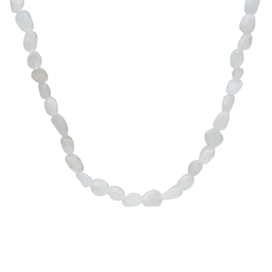 Gargantilla Piedra blanca