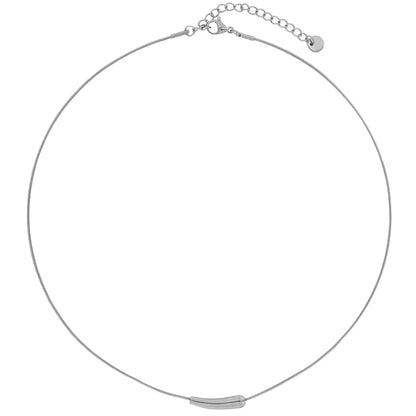 gargantilla boho dorada con abalorio central en acero inoxidable hipoalergénico resistentente al agua. Gold plated stainless steel waterproof necklace