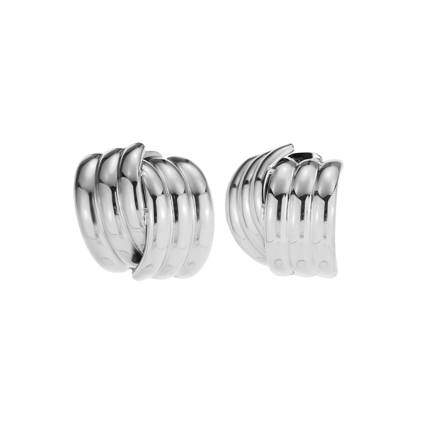 PENDIENTES  de nudo o lazo
ESTILO VINTAGE. Son de acero hipoalergénico resistente al agua y bañado en oro o plata. Diseño similar a los pendientes de de maria pombo por agatha paris
