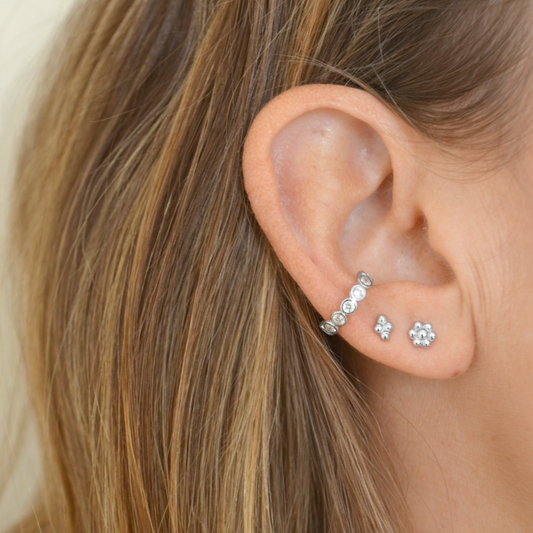 Ear cuff Dream (gold and silver)