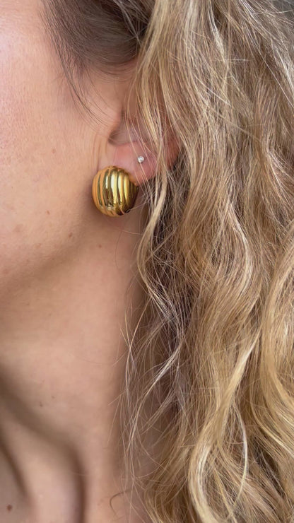 Pendientes Lady Di HIPOALERGÉNICOS y LIGEROS