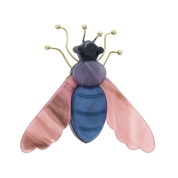 broche de mosca o con forma de insecto para llevar en el abrigo o un jersey