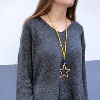 Star long necklace (2 colors)